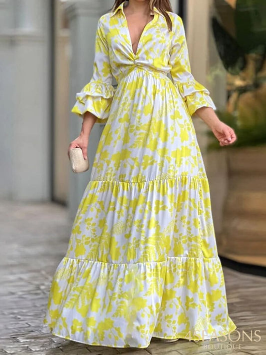 Vestido Liamara Amarelo / P