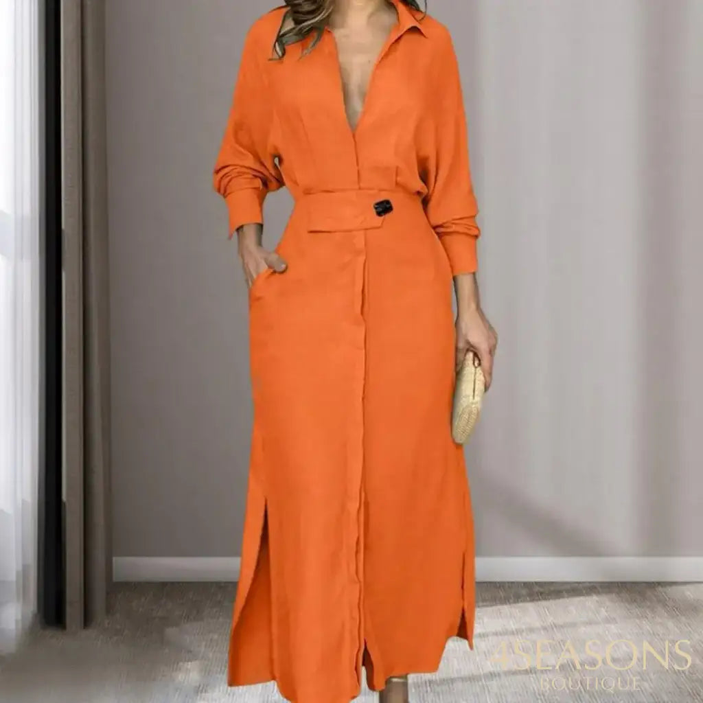Vestido Lurian Laranja / P