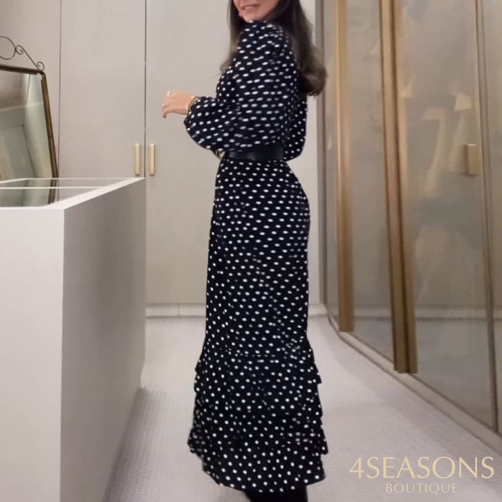 Vestido Poá Gardênia