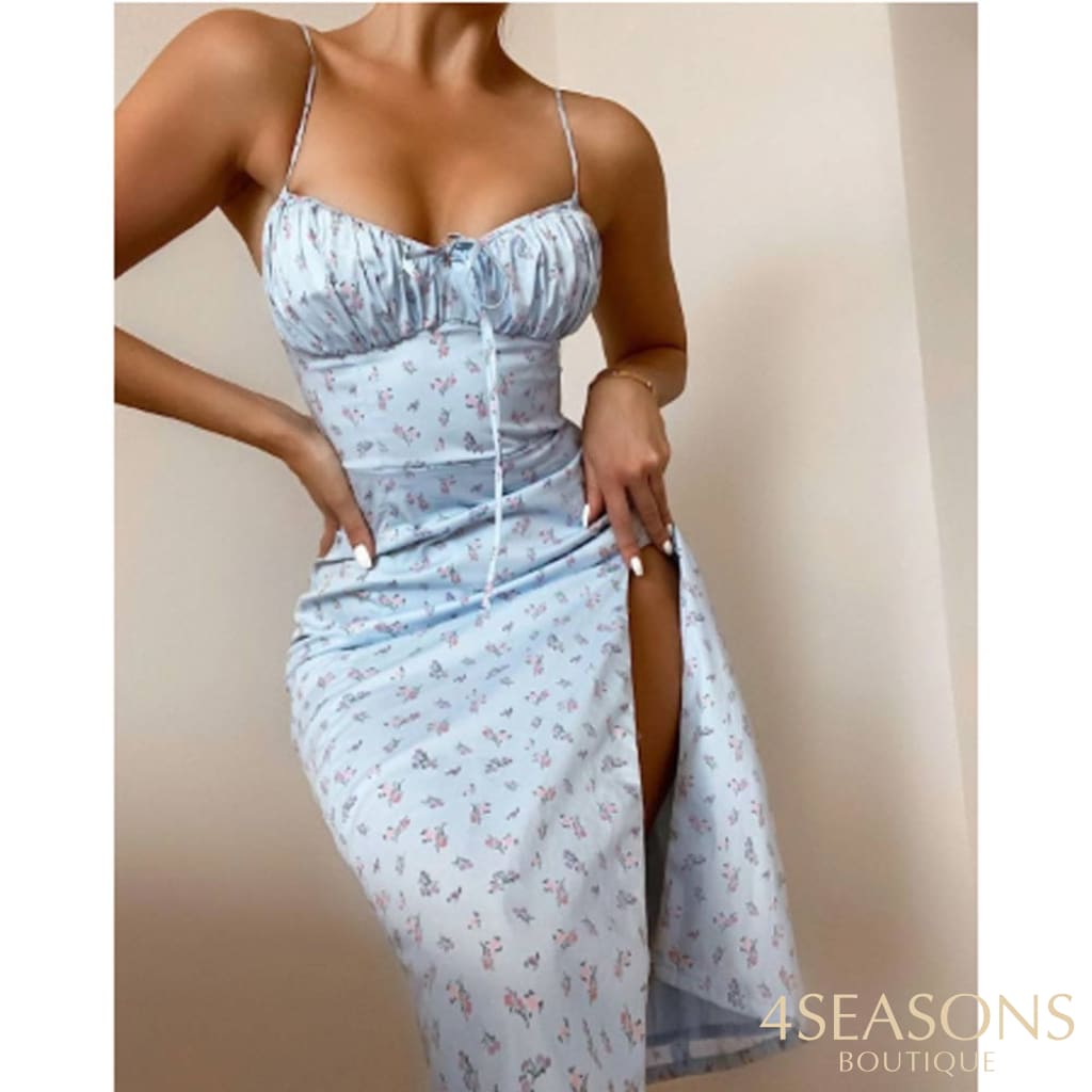 Vestido Princesa Indiá Light Blue Strappy / S