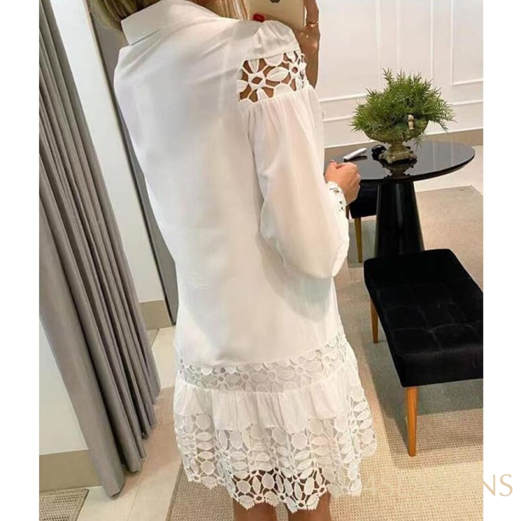 Vestido Rendado Louisiane