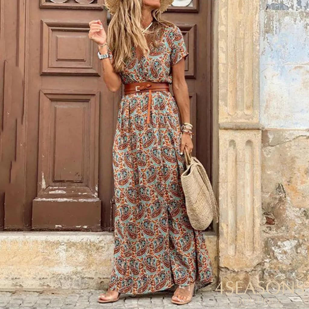 Vestido Vicentine Marrom / Pp